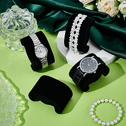 Velvet Jewelry Watch/Bracelet Display Pillows&nbsp;ODIS-WH0043-195A