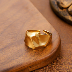 304 Stainless Steel Cuff Open Rings&nbsp;WGE5D41-01