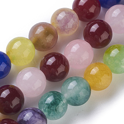 Natural White Jade Beads Strands&nbsp;LAMP-L509-001C