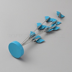 304 Stainless Steel Pigeon Name Card Holder&nbsp;AJEW-WH0010-29