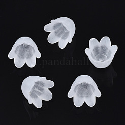 Transparent Acrylic Bead Caps&nbsp;FACR-N005-002