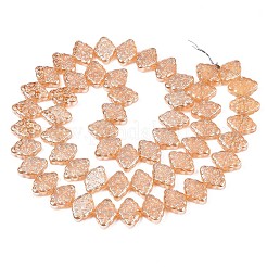 Electroplate Glass Beads Strand&nbsp;EGLA-S188-20