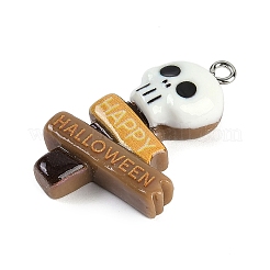 Halloween Theme Resin Pendants&nbsp;RESI-M046-01D