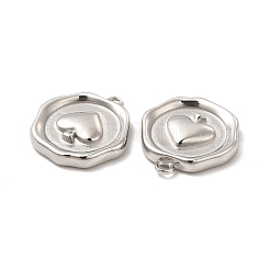 Non-Tarnish 304 Stainless Steel Pendants&nbsp;STAS-F284-08P