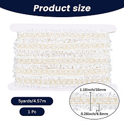 5 Yards Polyester Lace Trim Ribbon for Curtain Sofa Decoration&nbsp;OCOR-CY0001-32B