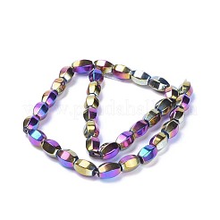 Electroplate Synthetic Magnetic Hematite Beads Strands&nbsp;G-F624-12