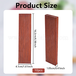Rectangle Wood Crafting Supplies&nbsp;DIY-WH0591-304B