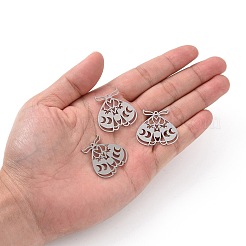 Tarnish Resistant 201 Stainless Steel Pendants&nbsp;STAS-S105-LA408-1