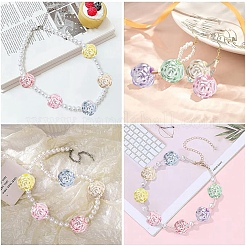 100Pcs Imitation Pearl Acrylic Beads&nbsp;OACR-YW0003-16
