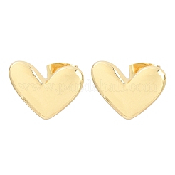 Brass Stud Earrings for Women&nbsp;EJEW-F405-08G