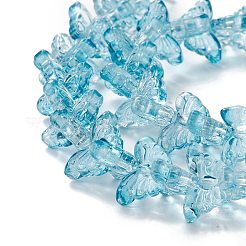 Transparent Glass Beads Strand&nbsp;GLAA-K002-02J