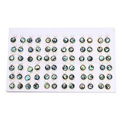 Natural Pearl Stud Earrings&nbsp;PEAR-N022-B03