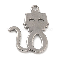 Non-Tarnish 304 Stainless Steel Charms&nbsp;STAS-H134-01P