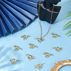 10Pcs Brass Pendants&nbsp;KK-BBC0021-63