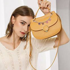 Iron Curb Chain Purse Chains&nbsp;AJEW-AB00084