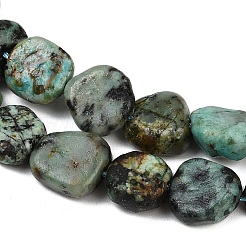 Natural African Turquoise(Jasper) Beads Strands&nbsp;G-Q060-E14