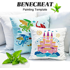 Large Plastic Reusable Drawing Painting Stencils Templates&nbsp;DIY-WH0172-731