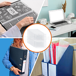 PVC Plastic Album Binder Refill Pages&nbsp;FIND-WH0173-118B