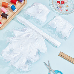 Lace Cloth Oversleeves&nbsp;AJEW-WH0348-190A