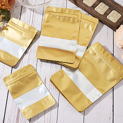 18Pcs 3 Styles PE Resealable Bags with Window&nbsp;OPP-TAD0001-01A