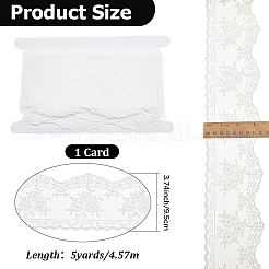 5Yards Polyester Fringe Lace Trim&nbsp;OCOR-CY0003-95B