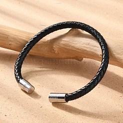 Mixed Braided Leather Cord Bracelets&nbsp;BJEW-I199-M