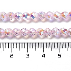 Electroplate Glass Beads Strands&nbsp;GLAA-A014-02L