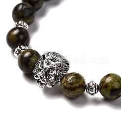 Natural & Synthetic Gemstone Beads Stretch Bracelst for Men Women&nbsp;BJEW-JB06703