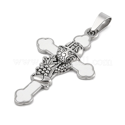 304 Stainless Steel Enamel Pendants&nbsp;X-STAS-D112-02P