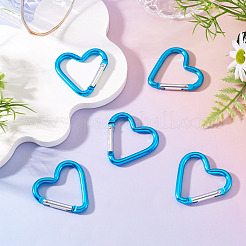 5Pcs Zinc Alloy Spring Gate Rings&nbsp;FIND-TA0009-73C