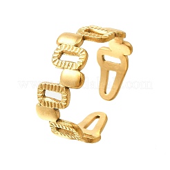 304 Stainless Steel Open Cuff Rings&nbsp;RJEW-M072-15G
