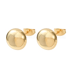 Brass Stud Earrings for Women&nbsp;KK-CBACC01-08G