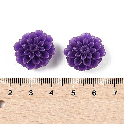 Synthetic Coral 3D Flower Rose Beads&nbsp;CORA-L046-D04