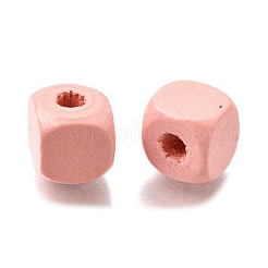 Spray Painted Wooden Beads&nbsp;WOOD-P021-01C-25