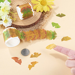 Autumn Leaf Paper Tape Stickers for Card Making&nbsp;DIY-TAC0032-23B