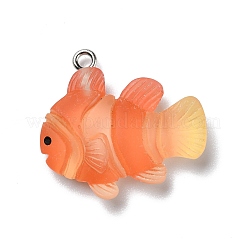Opaque Resin Pendants&nbsp;RESI-D055-091P-01