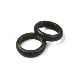 Natural Chinese Southern Jade Plain Band Ring&nbsp;G-N0326-99B