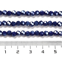 Opaque Glass Beads Stands&nbsp;EGLA-A035-P4mm-B09