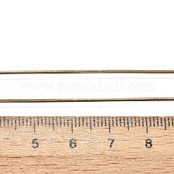 304 Stainless Steel Snake Chain Necklaces&nbsp;NJEW-M124-11G