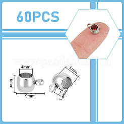 60Pcs 304 Stainless Steel Tube Bails&nbsp;STAS-UN0055-87