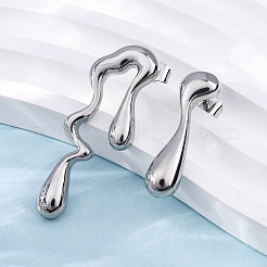 Non-Tarnish 304 Stainless Steel Stud Earrings for Women&nbsp;EJEW-S227-37P