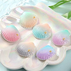 Opaque Resin Ccabochons&nbsp;CRES-I043-02