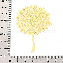 Brass Filigree Big Pendants&nbsp;KKC-T003-33G