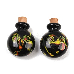 Handmade Lampwork Perfume Bottles&nbsp;LAMP-D007-001