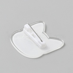 Cartoon French Bulldog Acrylic Brooch&nbsp;JEWB-TAC0016-05L