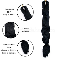 Synthetic Jumbo Ombre Braids Hair Extensions&nbsp;OHAR-G005-01C