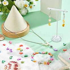 2 Strands 2 Styles Dyed Natural Shell Beads Strands&nbsp;SHEL-FH0001-25
