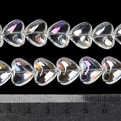 Electroplate Glass Beads Strands&nbsp;EGLA-B008-01A-AB01