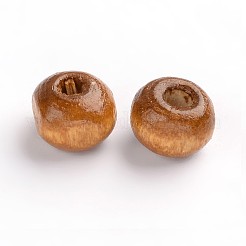 Dyed Natural Wood Beads&nbsp;X-TB092Y-11