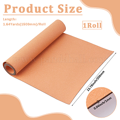 Leather Debris & Paper Fiber & Glue Craft Paper&nbsp;AJEW-CY0002-49A-01